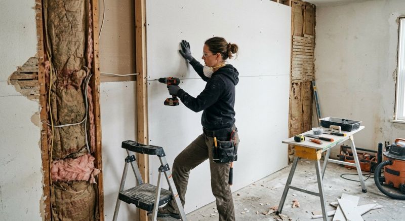 Bathroom Drywall Replacement in Kansas City, KS