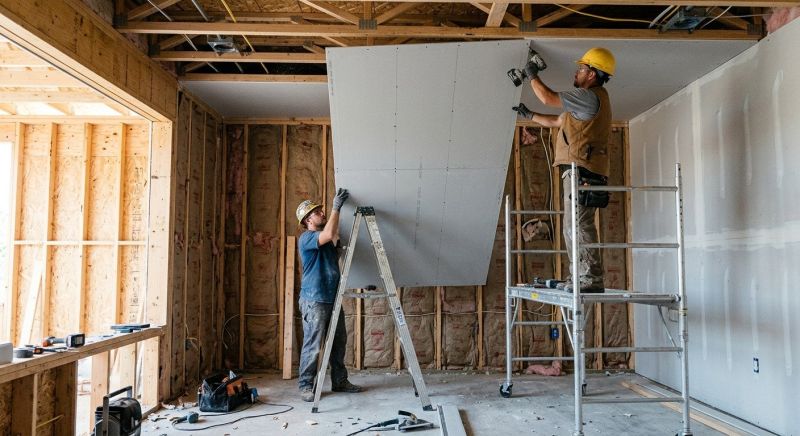 Ceiling Drywall Installation in Olathe, KS