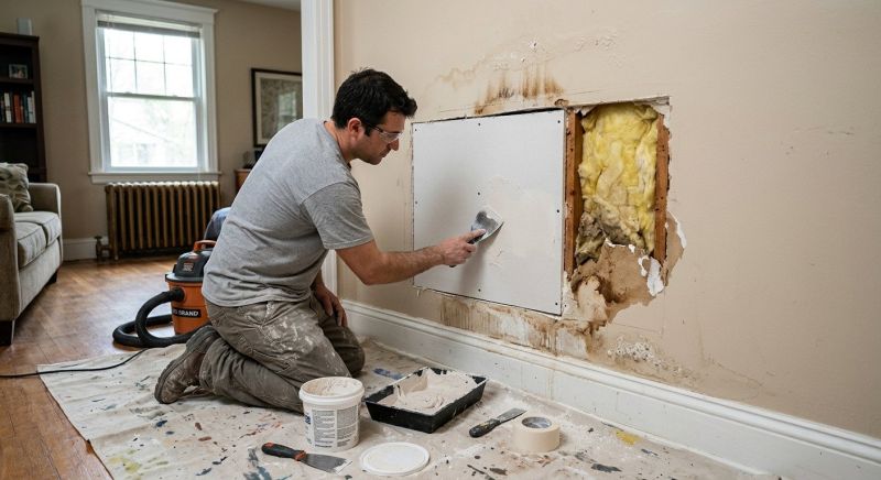 Kitchen Drywall Repair in Conroe, TX