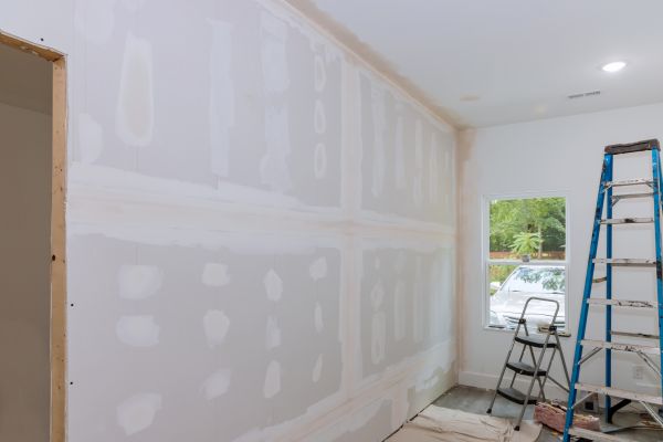 House Wallboard Installation